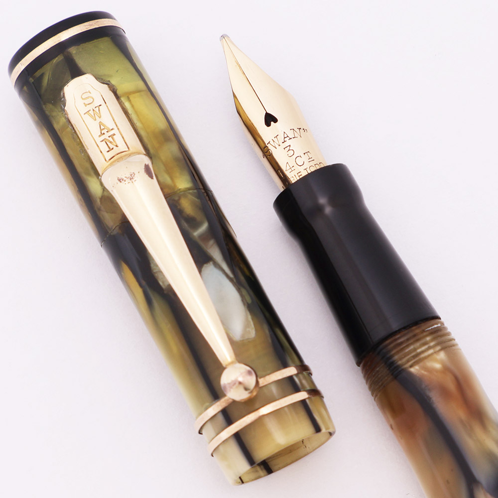 ヴィンテージ Mabie Todd Swan 3130ーフレックスnib ヴィンテージ Mabie Todd Swan 3130ーフレックスnib Mabie Todd